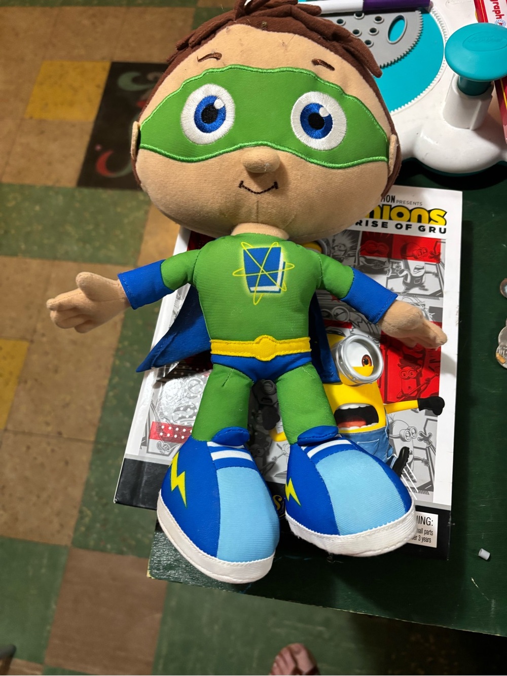 Disney Super Why doll and book